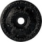 Ekena Millwork Granada Ceiling Medallion (Fits Canopies up to 7 1/8"), 23 3/8"OD x 3 5/8"ID x 2 1/2"P, Jet Black CM23GABLF - alternate 1